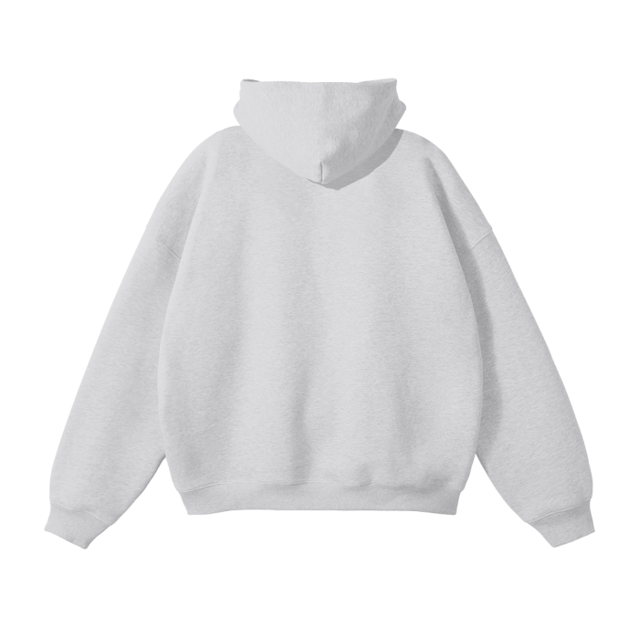 CELESTIA BASICS Unisex Oversized Solid Color Fleece Hoodie