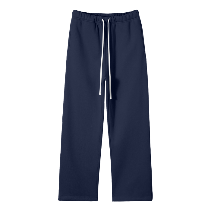 CELESTIA BASICS Fleece Straight Leg Pants