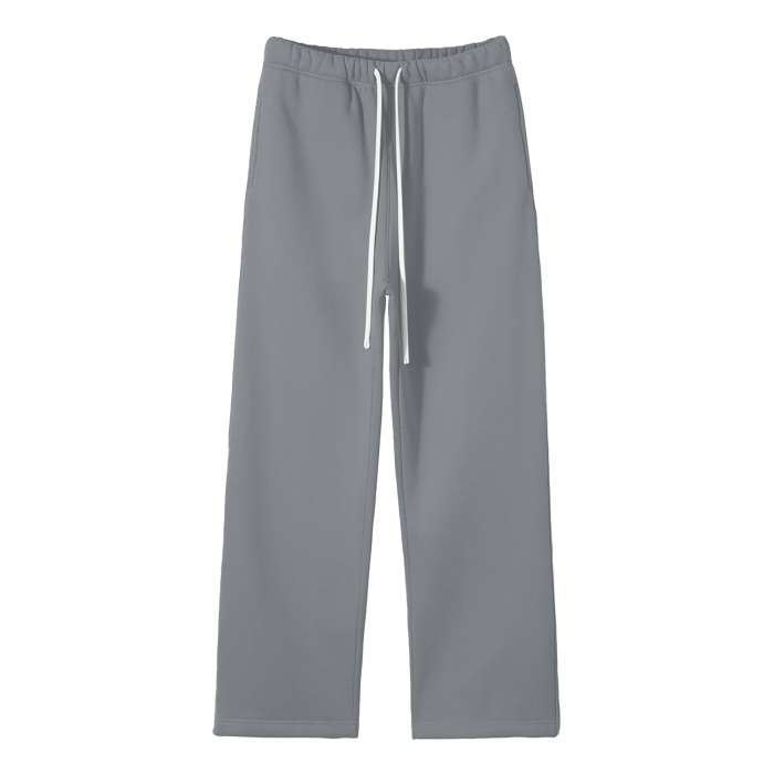 CELESTIA BASICS Fleece Straight Leg Pants